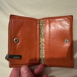 HOBO International Wallet Brown w/Key Chain